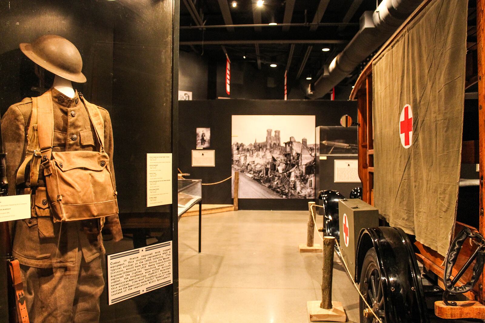 Over There: Dayton In The Great War, closes Sunday at Carillon Historical Park, coinciding with the 100th anniverssary of Armistice Day. CARILLON HISTORICAL PARK