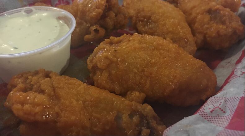 You told us Bunkers serves the best chicken wings in the Dayton area. It's hard to disagree.