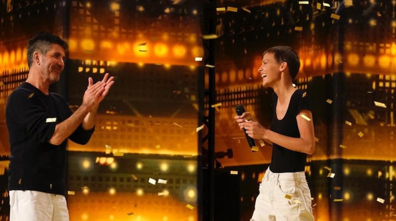 Ohio woman gets gold buzzer on AGT. Photo from Nightbirde Instagram