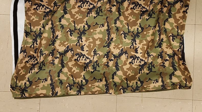 The Air Force Research Laboratory’s Junior Force Warfighters Operations in RX (JFWORX) team used a process called the Design Sprint to create a waterproof medical bag for the National Guard’s 103rd Guardian Angel Personnel Recovery Unit. This image shows one of the two product prototypes created by the team during the innovation process. (U.S. Air Force courtesy photo)