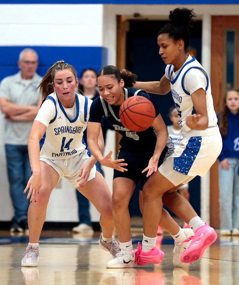 Fairmont Springboro basketball