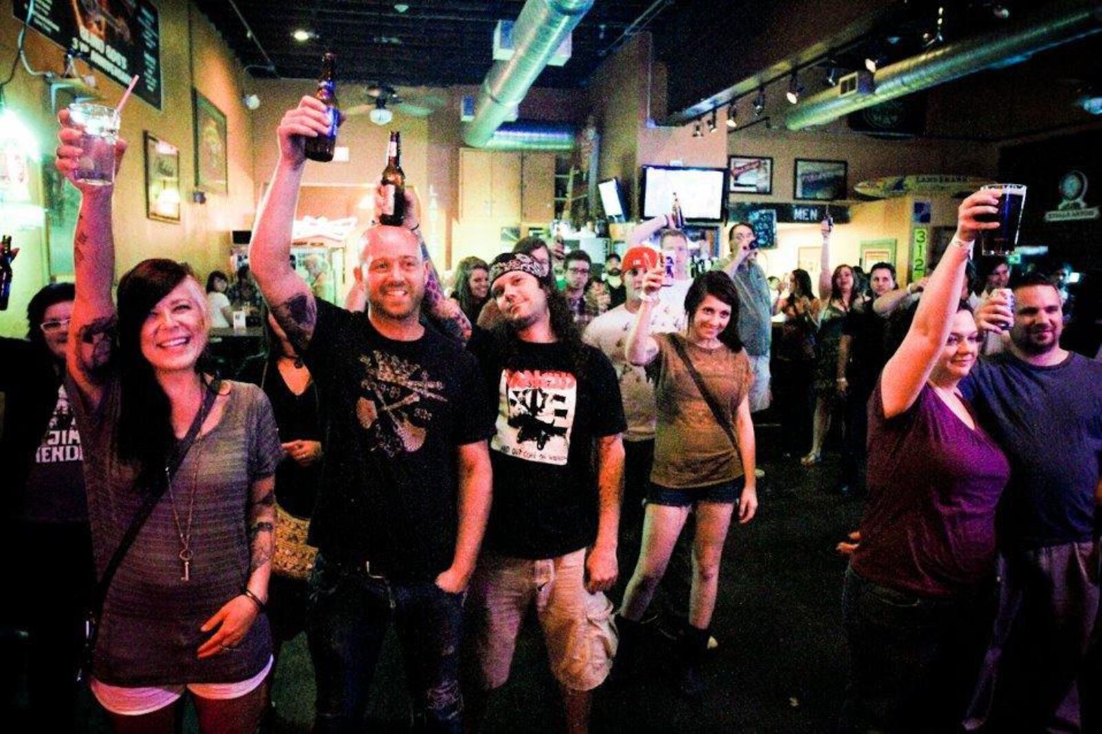 National and regionally touring bands share the Blind Bob's stage with local acts regularly.