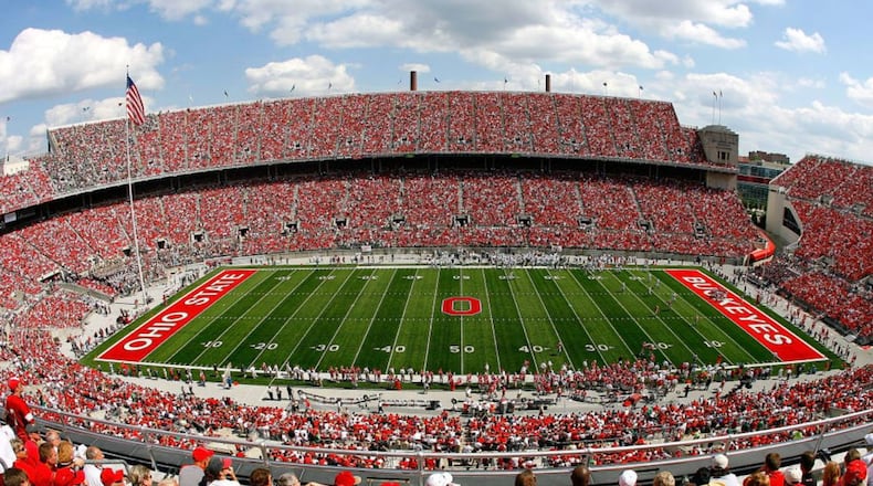 The Ohio State University football team told its fan base to be patient, and that hopefully soon, Ohio Stadium will be filled to watch the Buckeyes play.