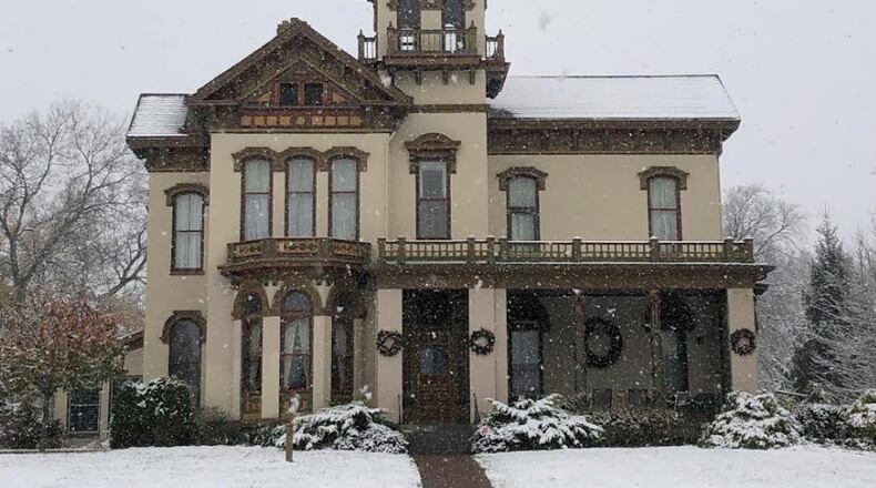 The Leibee House (1872) is one of the homes open on a candlelight tour Dec. 4, 2022 in Middletown. The tour showcases the history of several big homes and buildings in the city. CONTRIBUTED