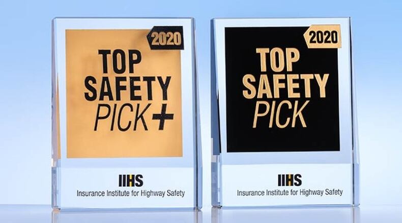 Of the 64 cars and SUVs sold in the U.S. that earned Top Safety Pick awards from the Insurance Institute for Highway Safety, 23 received the institute s Top Safety Pick Plus award. Contributed illustration