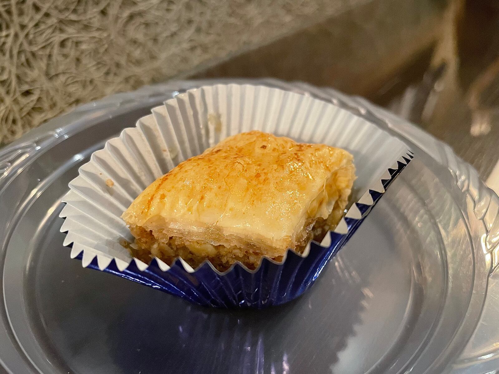 The Miami Valley Restaurant Association’s Sneak Peek to Winter Restaurant Week at The Steam Plant in Dayton featured 12 establishments serving unique dishes for foodies to try. Pictured is Baklava from Greek Street in Centerville. NATALIE JONES/STAFF
