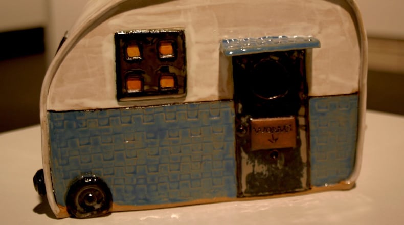 “Tweetin’ Birdhouse” by April Lemaster, who teaches at Rosewood Arts Centre. CONTRIBUTED PHOTO PAMELA DILLON