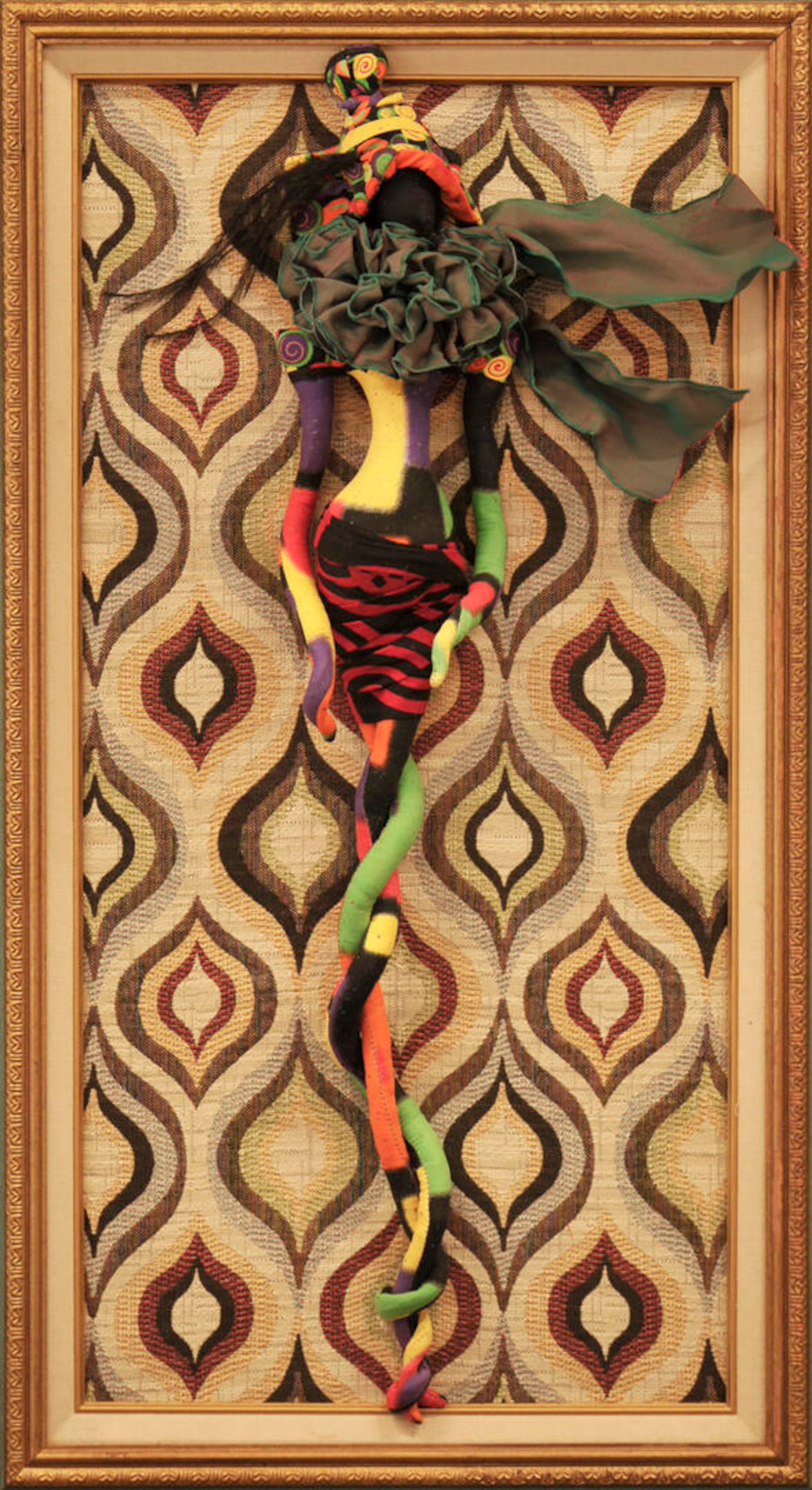 Artist Frances Turner's tribute to 2025 Dayton Skyscraper Marsha Bonhart. CONTRIBUTED