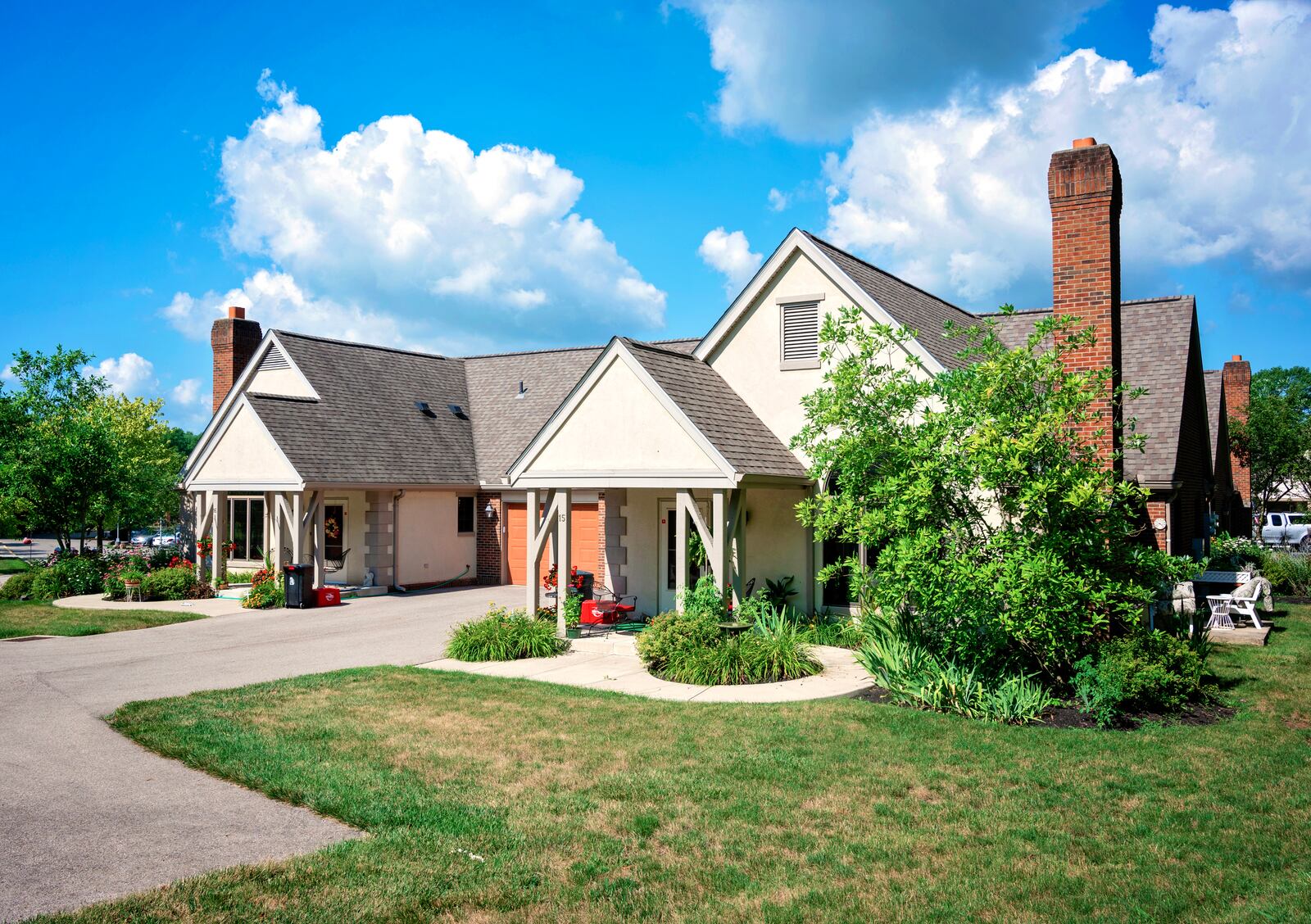 The cottages at Trinity Community at Beavercreek, which ranked third highest in resident satisfaction in Greene County. CONTRIBUTED