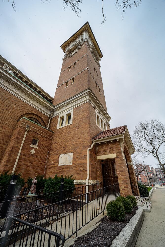 PHOTOS: Christmas Eve morning at St. Joseph Catholic Church in downtown Dayton