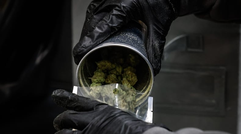 Recreational marijuana sales will begin in Ohio this summer. JIM NOELKER/STAFF