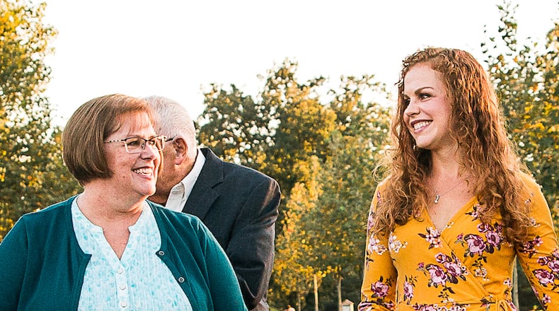 Debbie Moore with her daughter, Allison Messer.