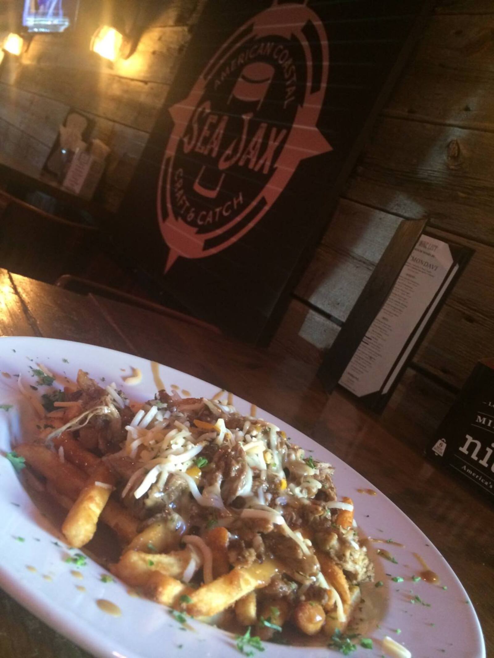 Sea Jax Tavern's poutine. Source: Sea Jax Tavern