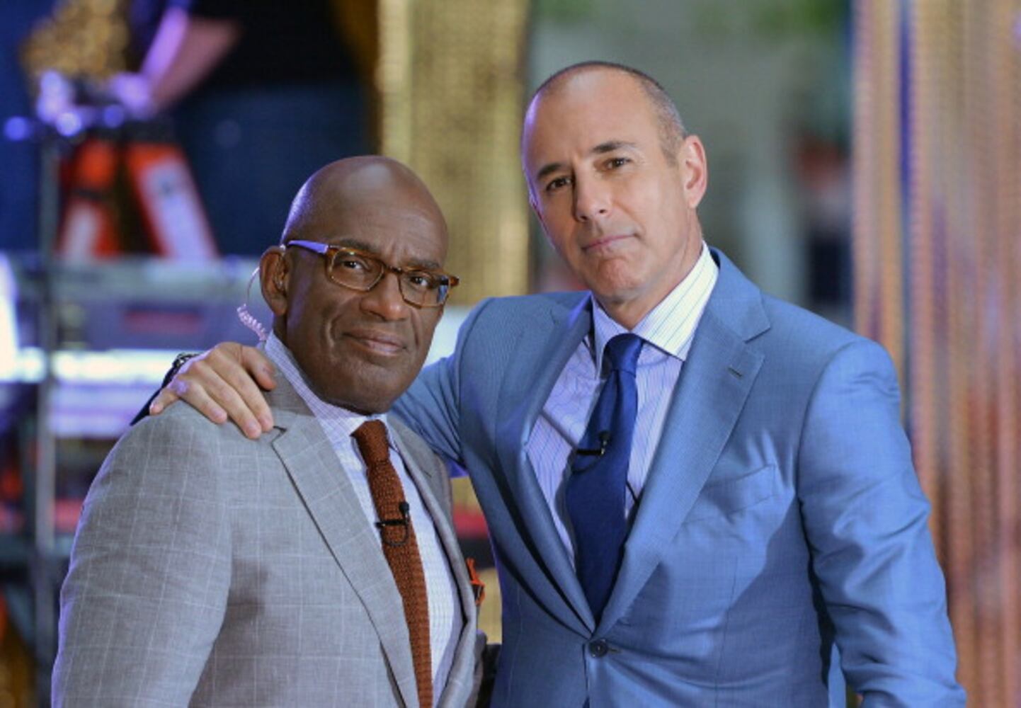 Al Roker and Matt Lauer