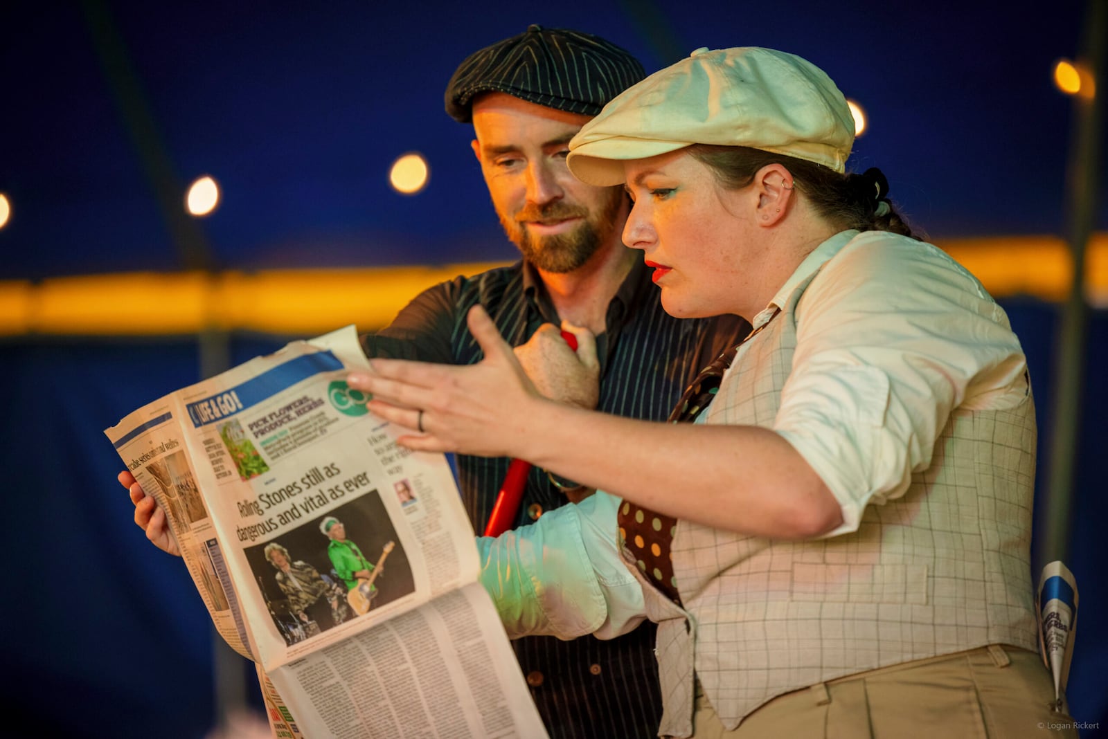 The 20th Century Circus will take place at the Ohio Renaissance Park weekends July 18-27. Contributed
