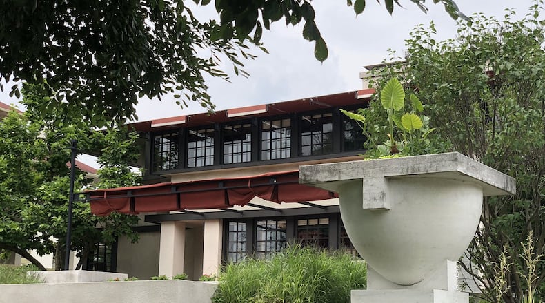 The Westcott House was designed by Frank Lloyd Wright. BILL LACKEY/STAFF