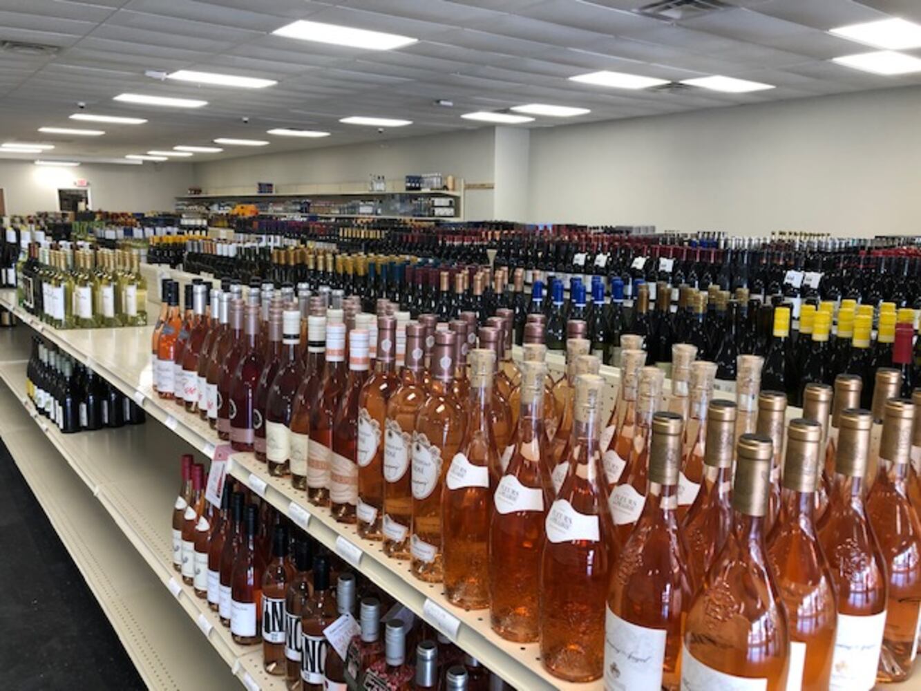 PHOTOS: Sneak Peek at the new Kettering Wine & Spirits store that just opened in the Fairmont Plaza