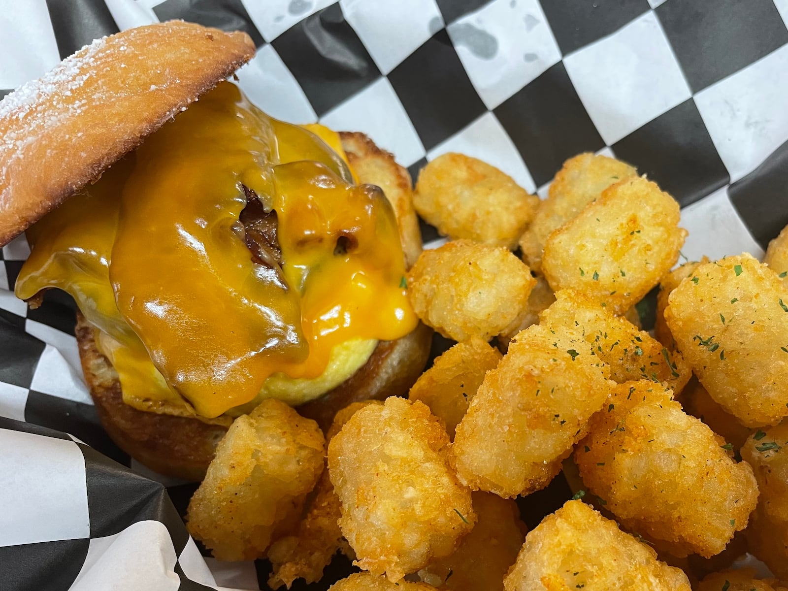 The Ugly Duckling, a collaboration between Blazin’ Dayton and Uncle Boof’s World Famous Pancake Mix, is now open for breakfast 8 a.m. to 2 p.m. Fridays, Saturdays and Sundays. The restaurant is located at 115 Springfield St. in Dayton. NATALIE JONES/STAFF