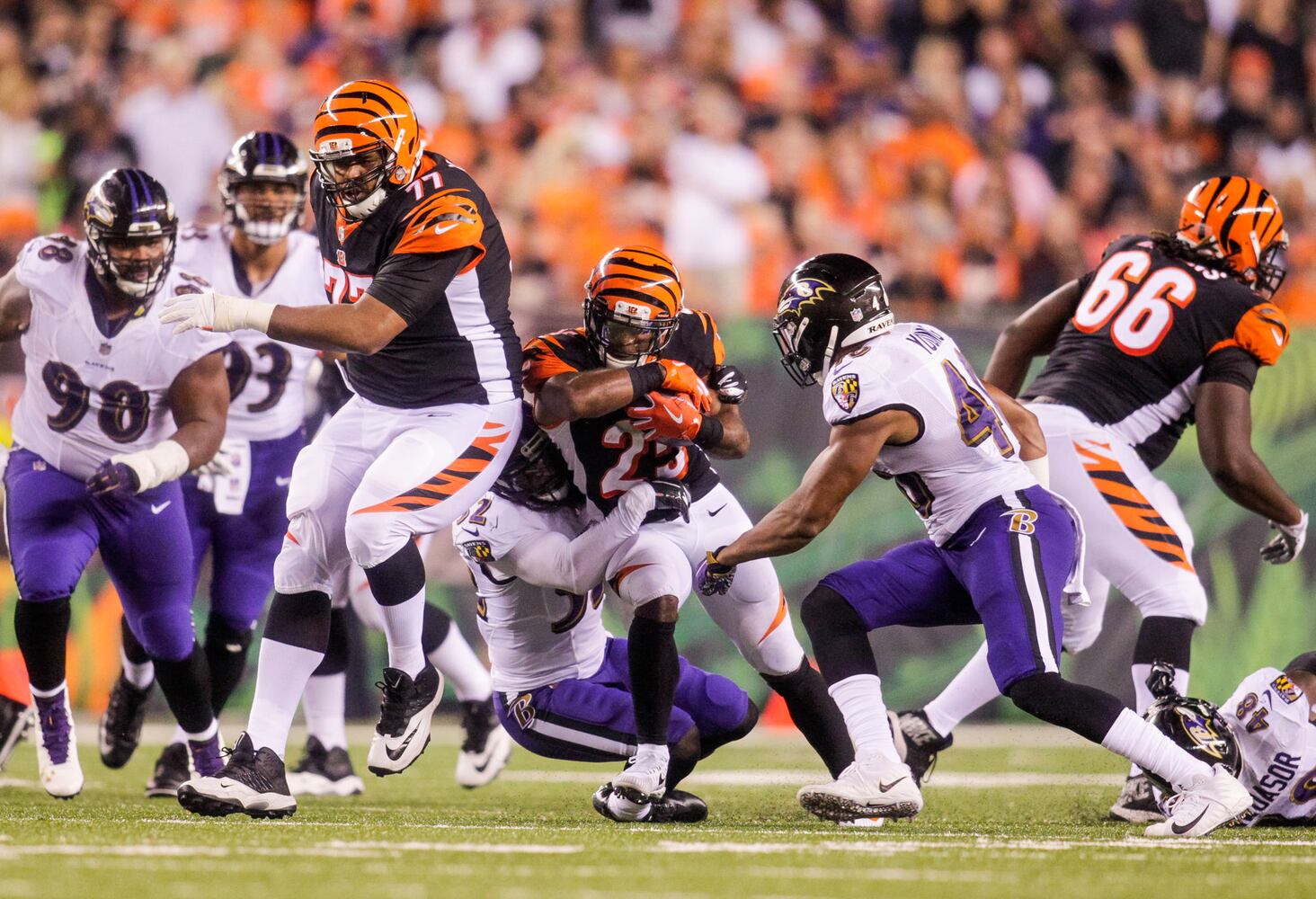 Bengals vs Ravens Football