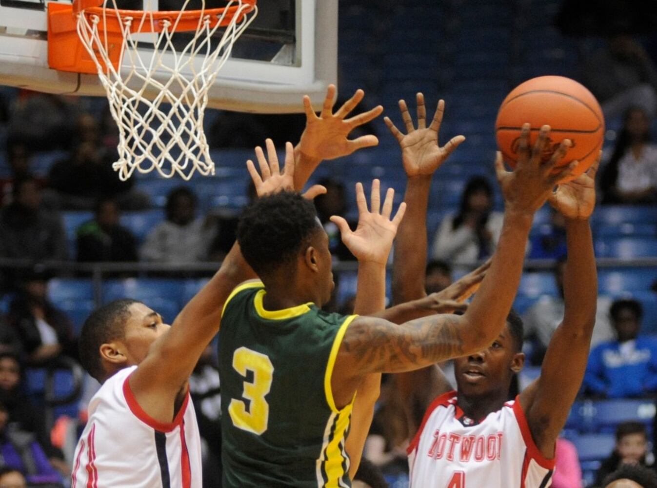 Area H.S. boys basketball action