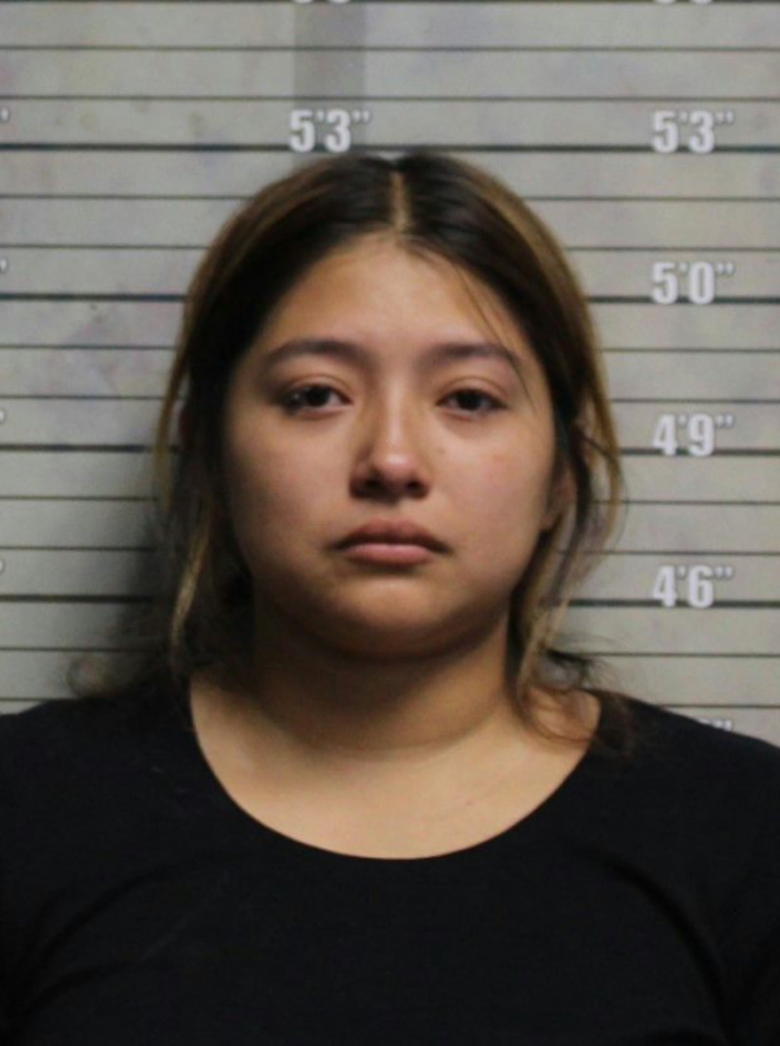 Adamaris Llamile Gutierrez, 24, was charged with endangering children, a first-degree misdemeanor. CONTRIBUTED