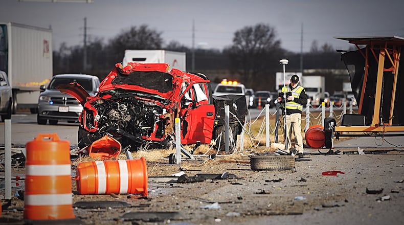 The Ohio State Highway Patrol is mourning the tragic loss of Motor Carrier Enforcement Inspector Kimra Skelton following an on-duty traffic crash in Miami County Wednesday morning. MARSHALL GORBY/STAFF