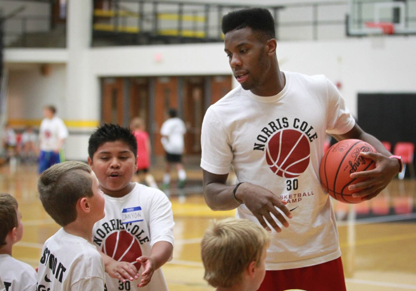 Cole cherishes time with James