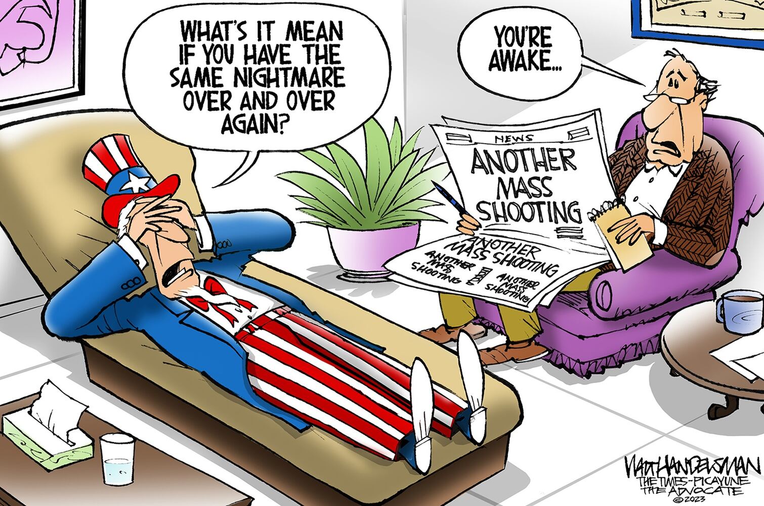 WEEK IN CARTOONS: Classified documents, mass shootings and more
