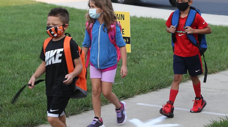 Thousands of kindergarten through 12th-grade students return today to the classroom. Today is the biggest back-to-school  day, with dozens of schools returning.