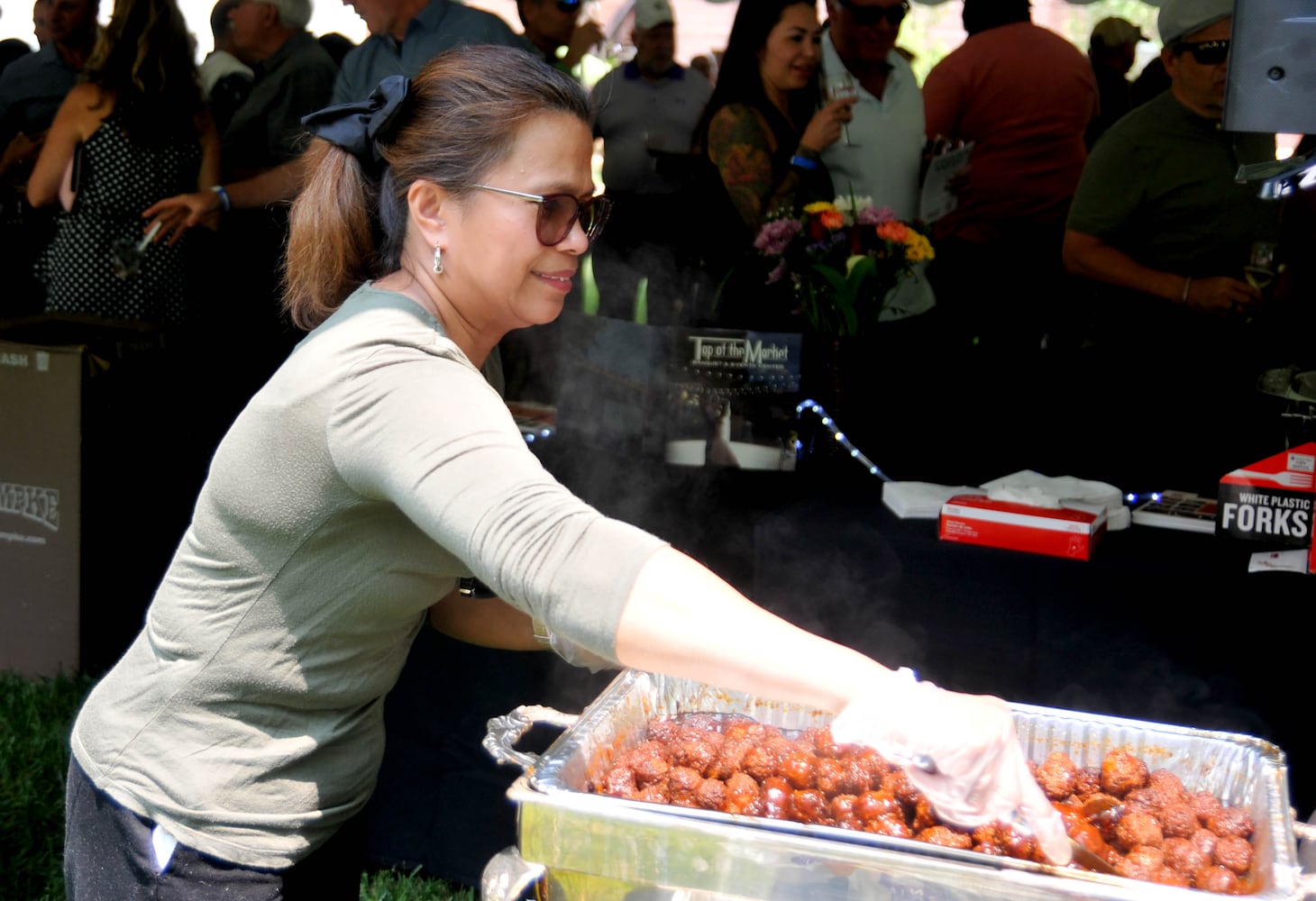 Did we spot you at Fleurs de Fete at Carillon Historical Park?