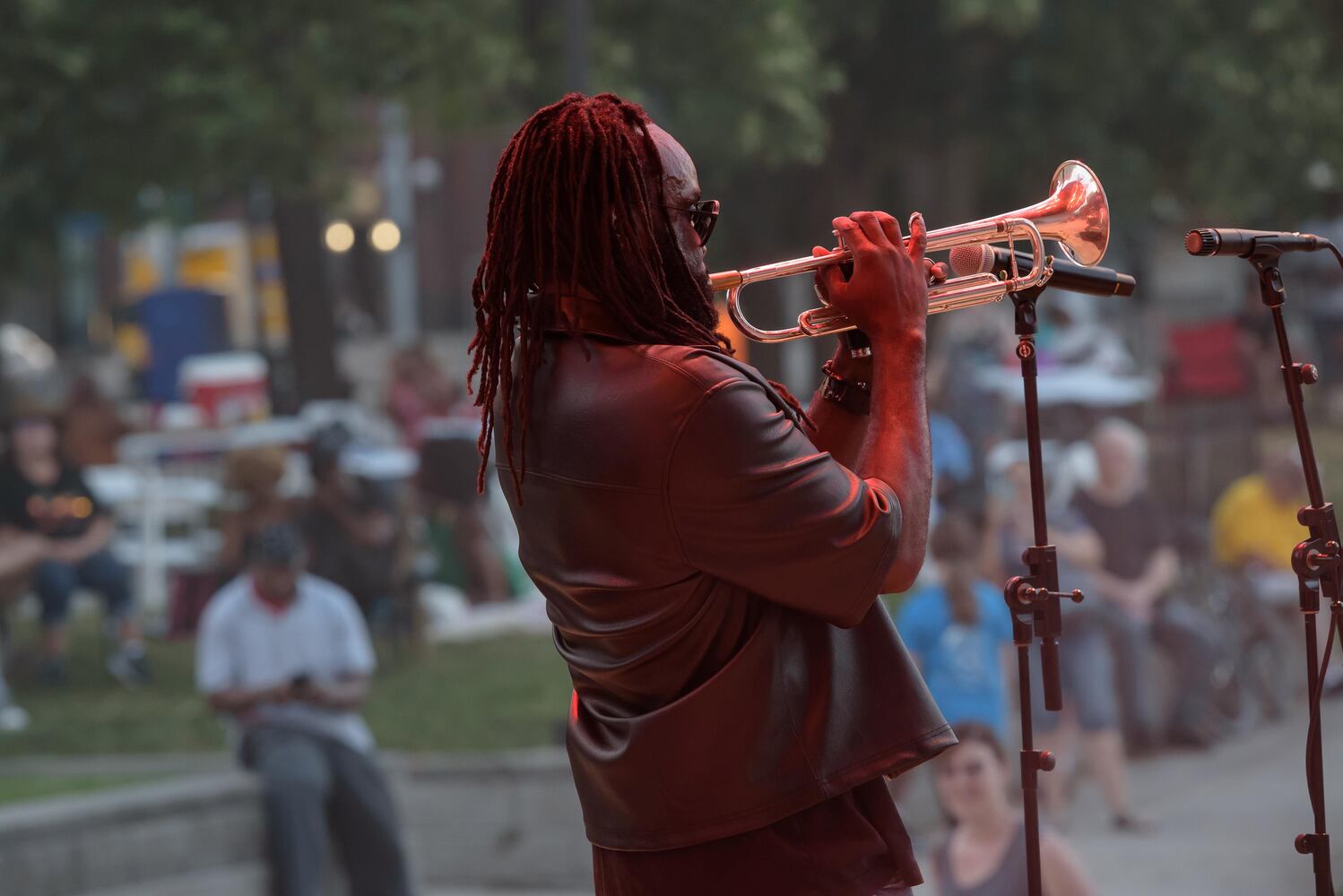 PHOTOS: Shamarr Allen with The OG Players live at Levitt Pavilion