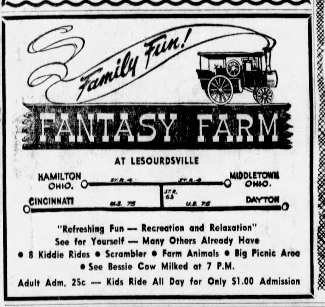 Vintage Restaurant advertising DDN