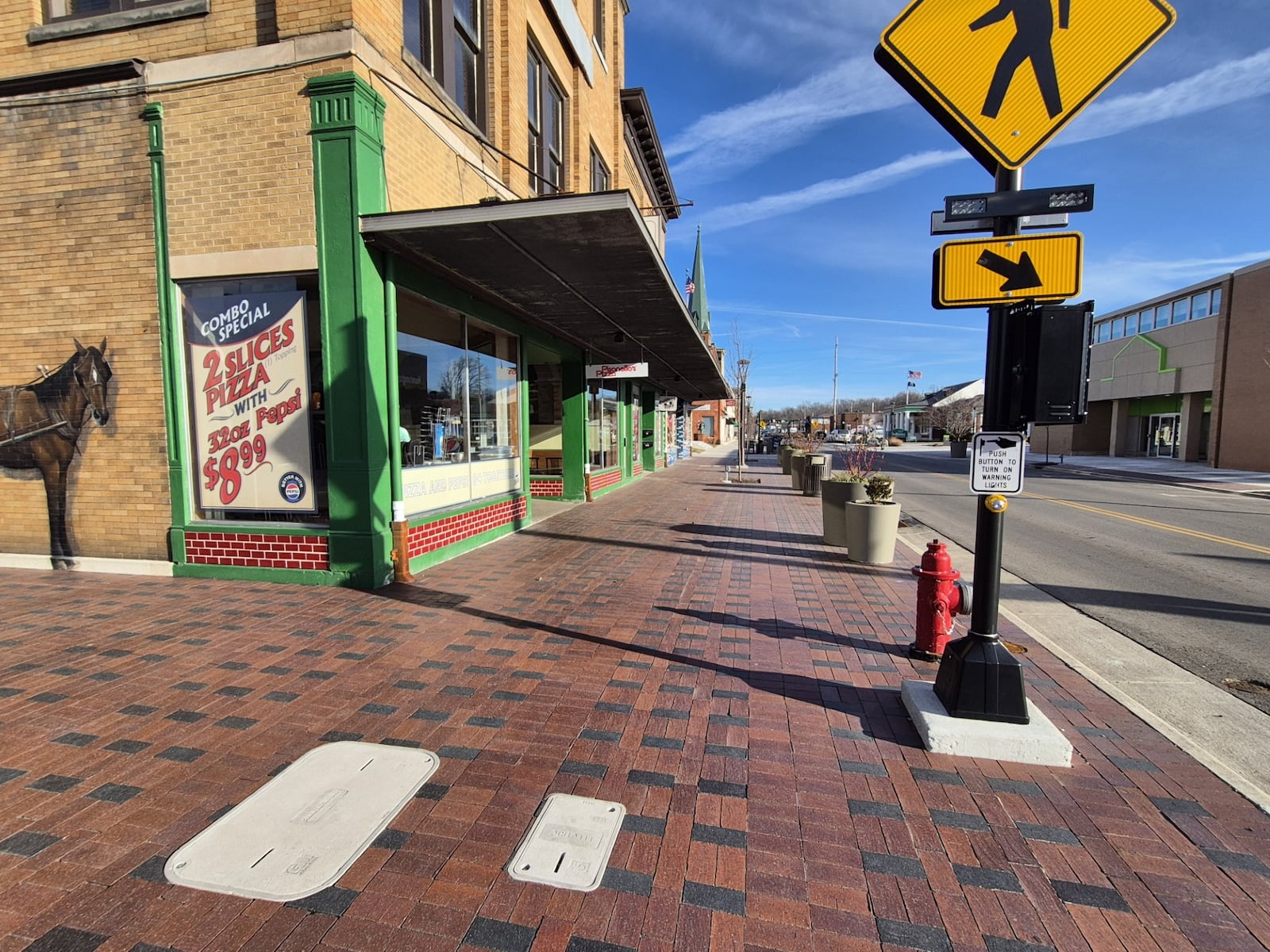 A recently completed $13 million revitalization of Franklin's Main Street was the first step to making the city a destination spot. MICHAEL KURTZ / STAFF