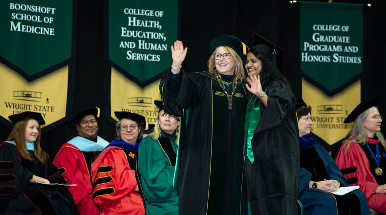 Wright State University conferred bachelor's degrees to graduates on Saturday, Dec. 14, 2024. ERIN PENCE/WRIGHT STATE UNIVERSITY