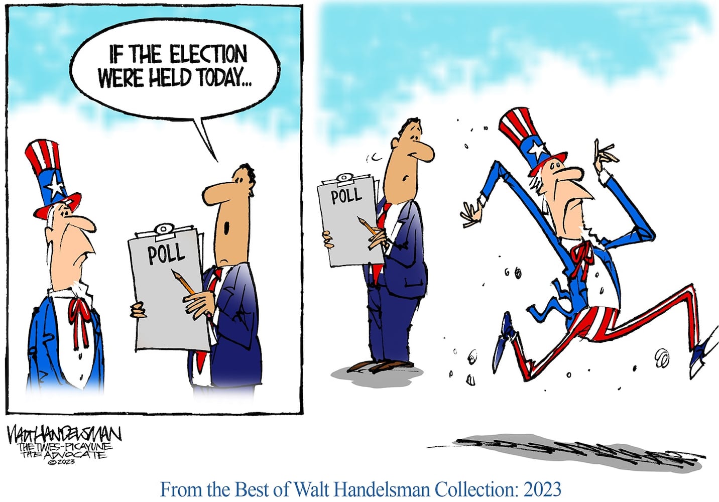 CARTOONS: Walt Handelsman, Jan. 1, 2024