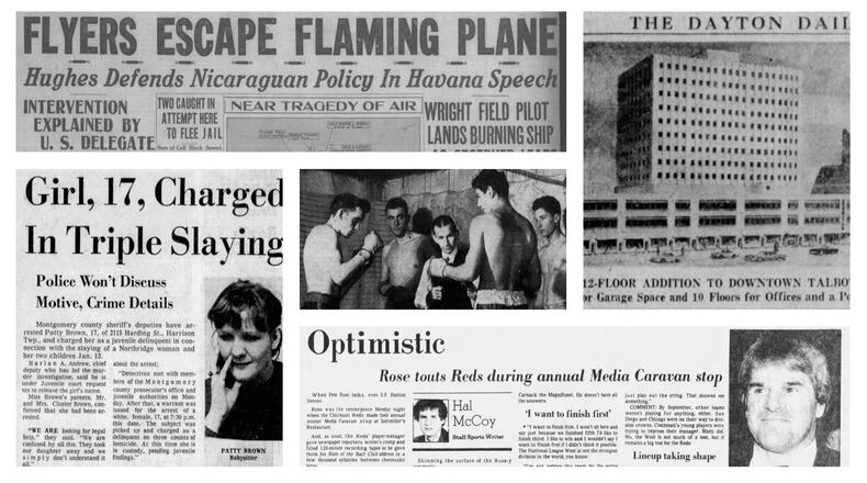 DDN history headlines from the week of Jan 22-28. DAYTON DAILY NEWS ARCHIVES