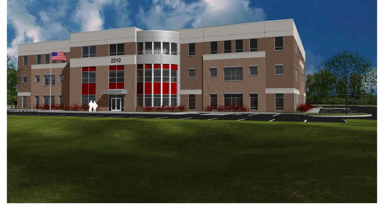 Synergy & Mill plans to build a 63,000-square-foot office space in Fairborn. CONTRIBUTED
