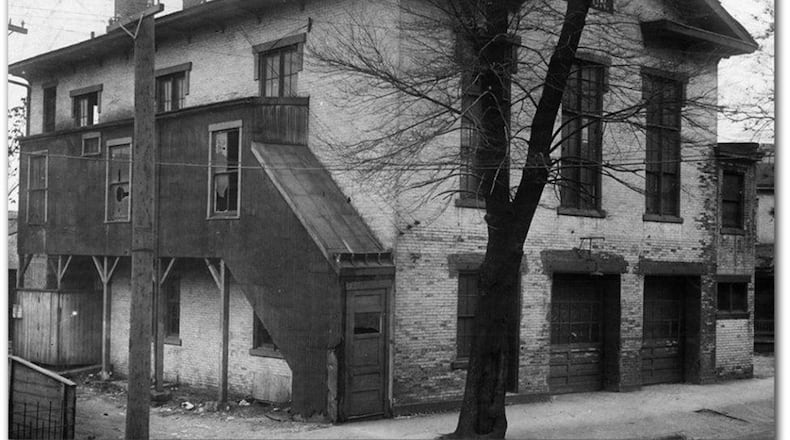 Cockroach Castle was located on Sixth Street in Dayton at the turn of the 20th century. CONTRIBUTED