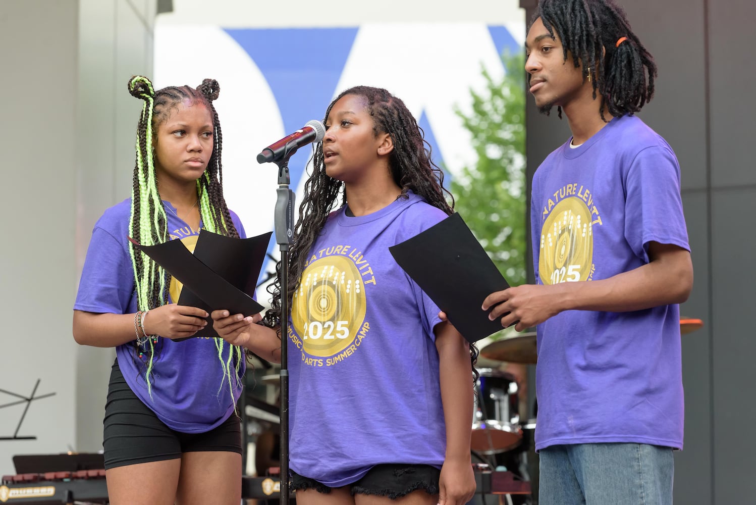 PHOTOS: Dupont Brass & Signature Levitt Summer Camp Student Showcase live at Levitt Pavilion