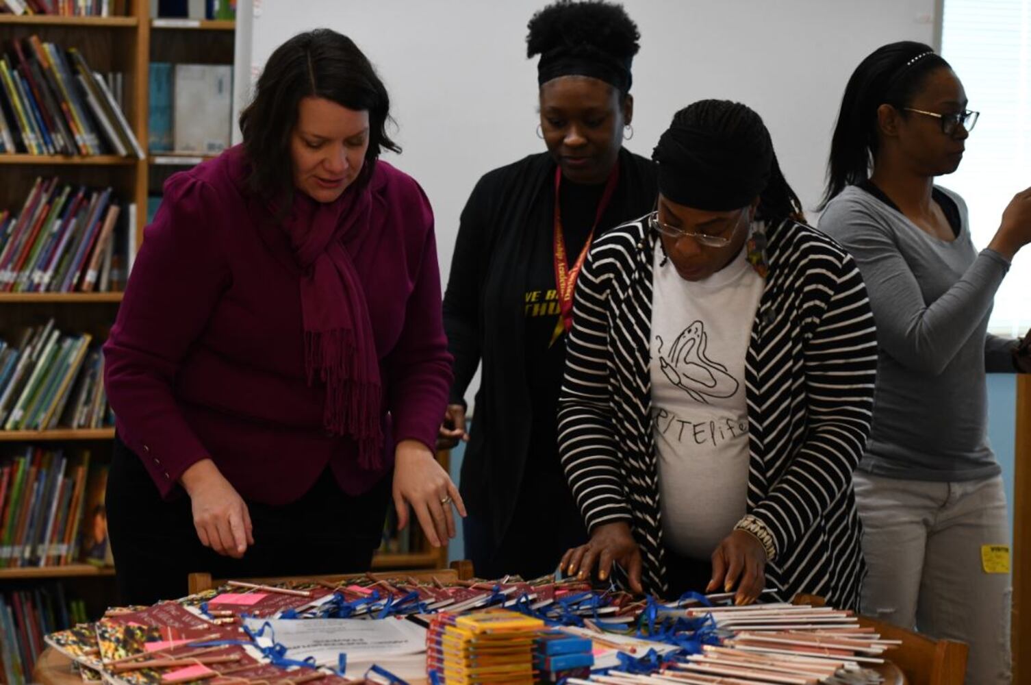 Photos: Dayton Strong! Kids receive copies of book they wrote about tornadoes