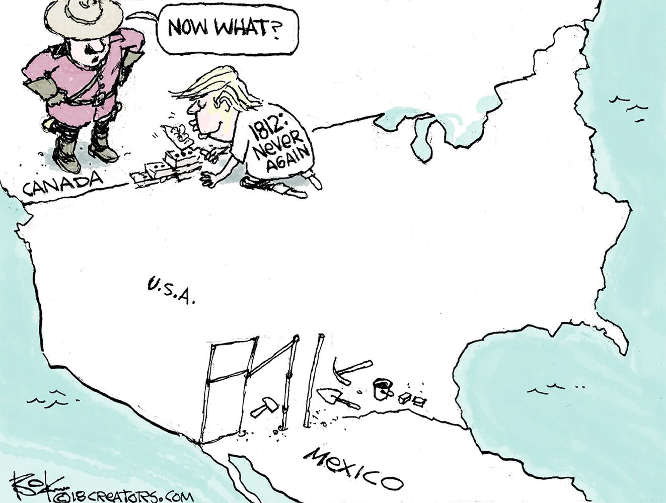 Week in cartoons: The Trump - Kim Summit and more