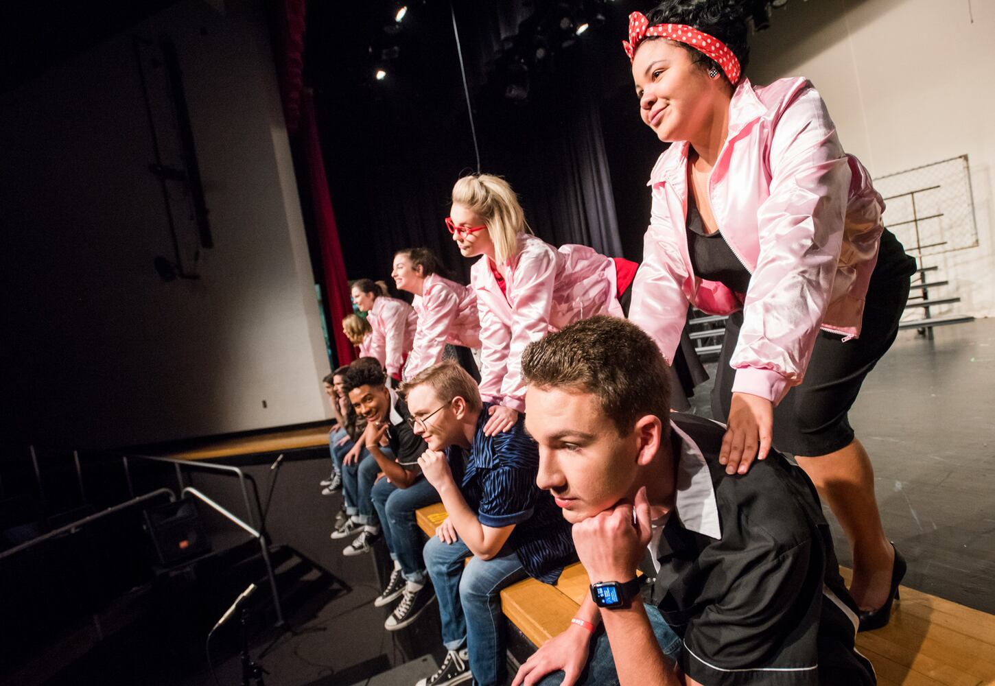 Madison students rehearse for upcoming "Grease" musical