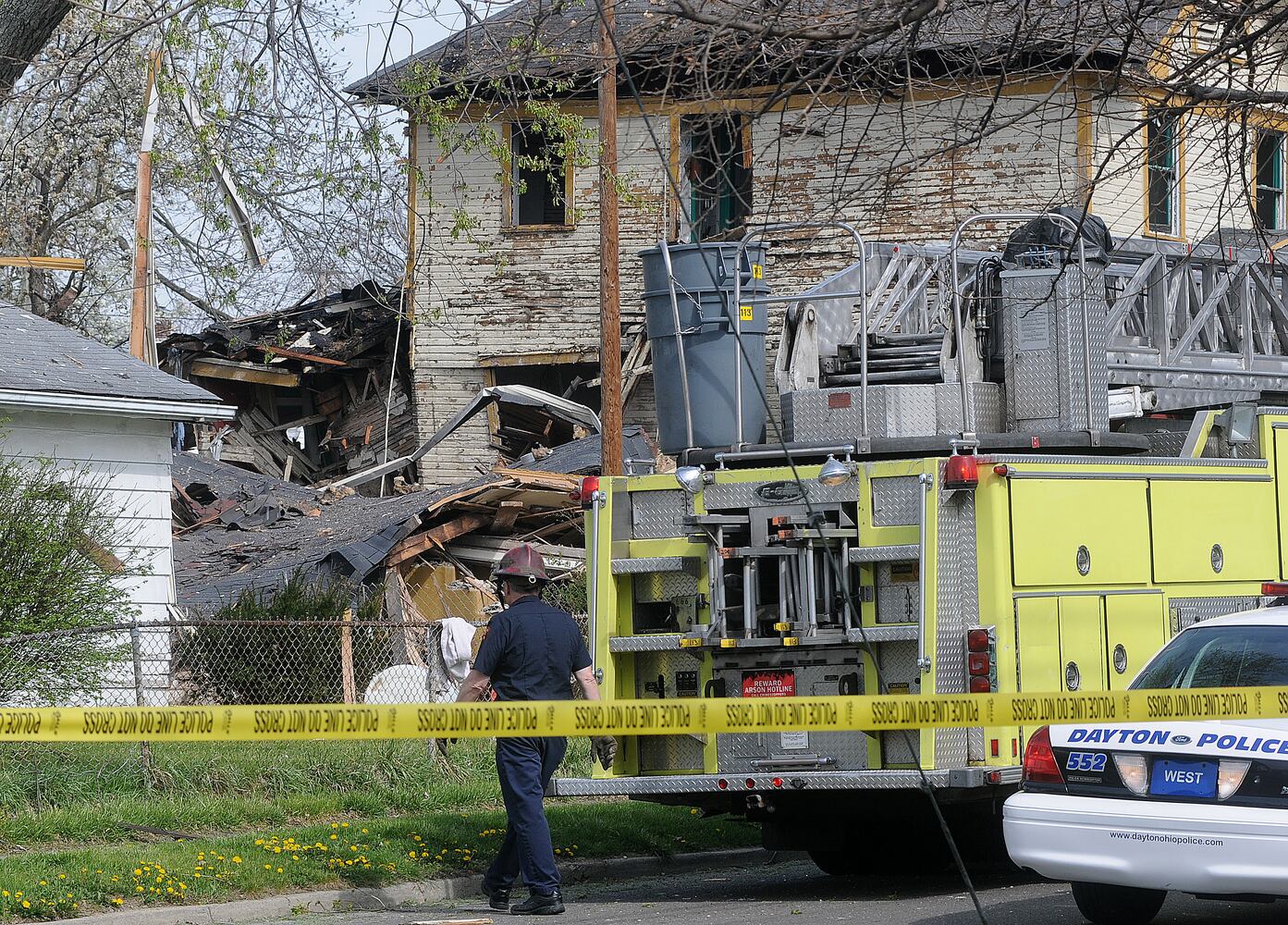 Dayton House Explodes