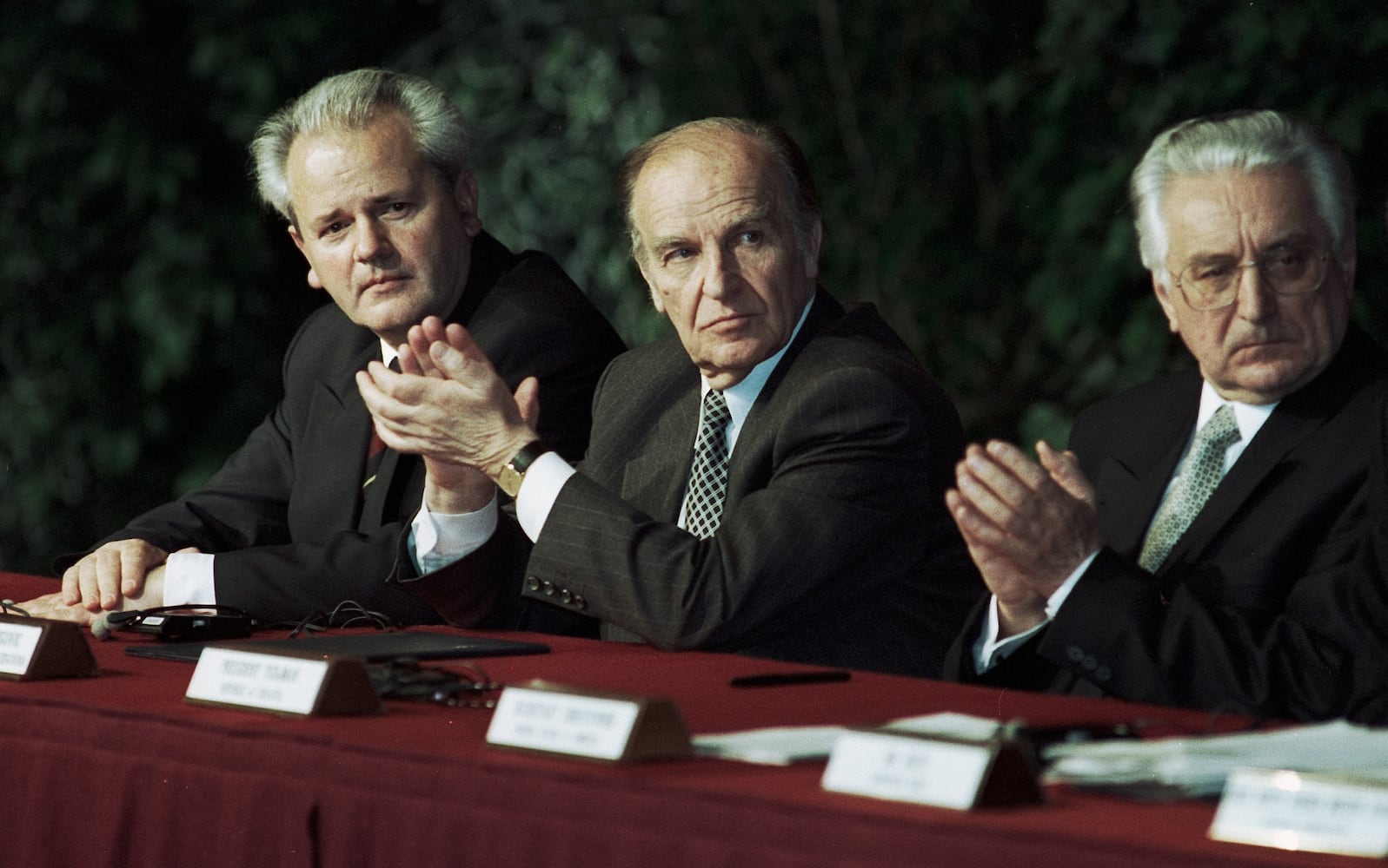 Dayton Peace Accords photos by Jan Underwood