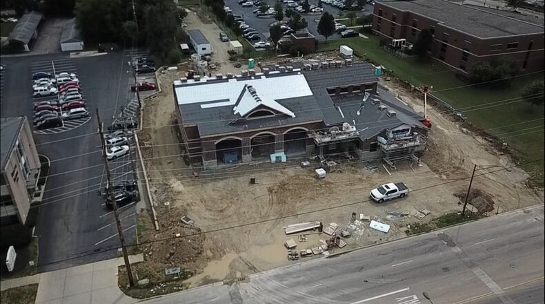 Construction is 90 percent complete on the fourth and final new Kettering fire station, this one on west Dorothy Lane. The effort is part of a multi-million dollar overhaul of the fire department. The city went from seven fire stations to four, with the Dorothy Lane station to be finished this year.