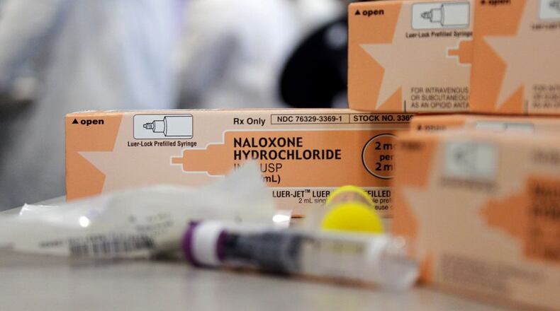 Naloxone can help reverse an opioid overdose. FILE