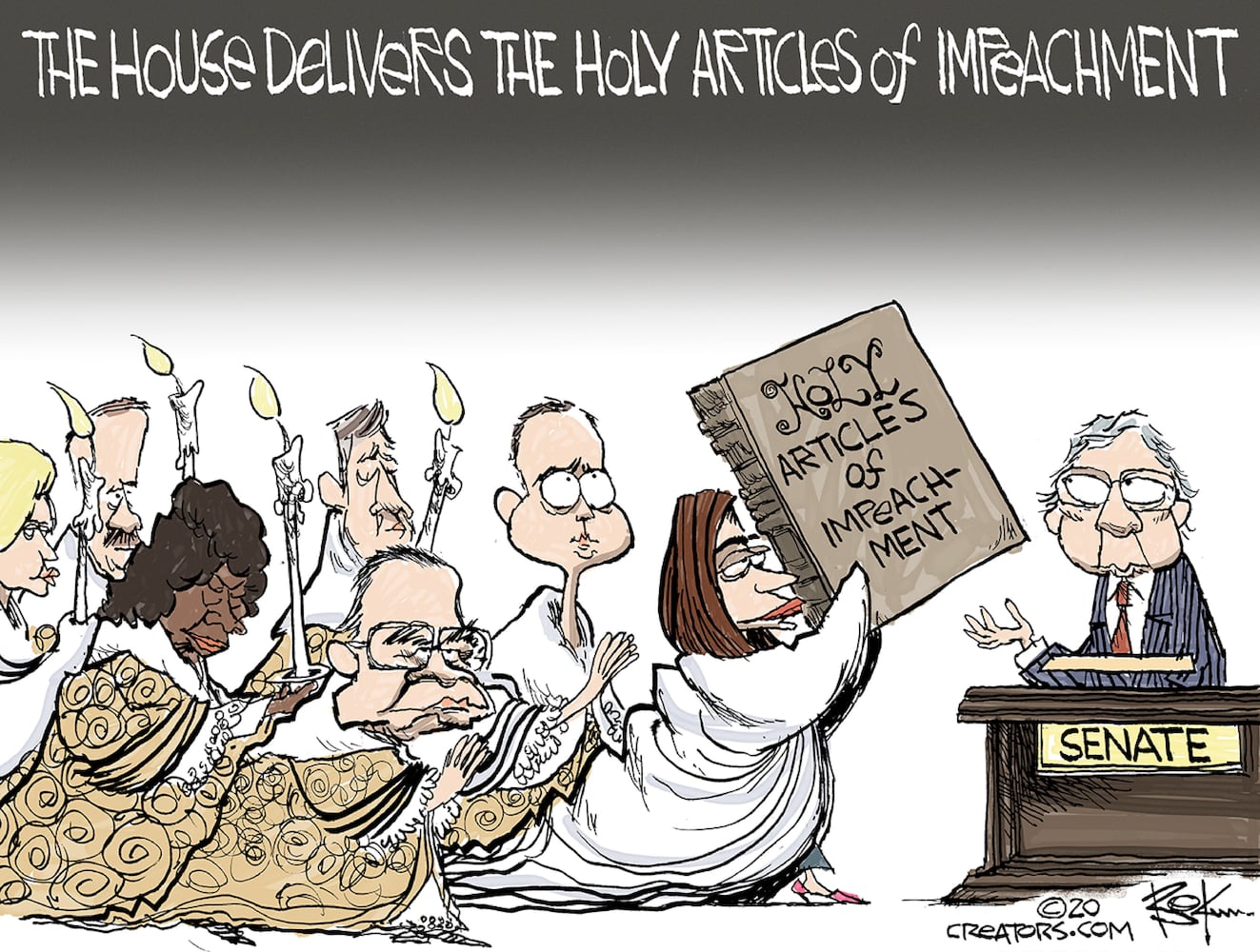 Week in cartoons: Boeing, Mitch McConnell and more