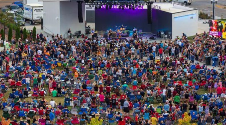 Levitt Pavilion Dayton. PHOTO BY ANDY SNOW