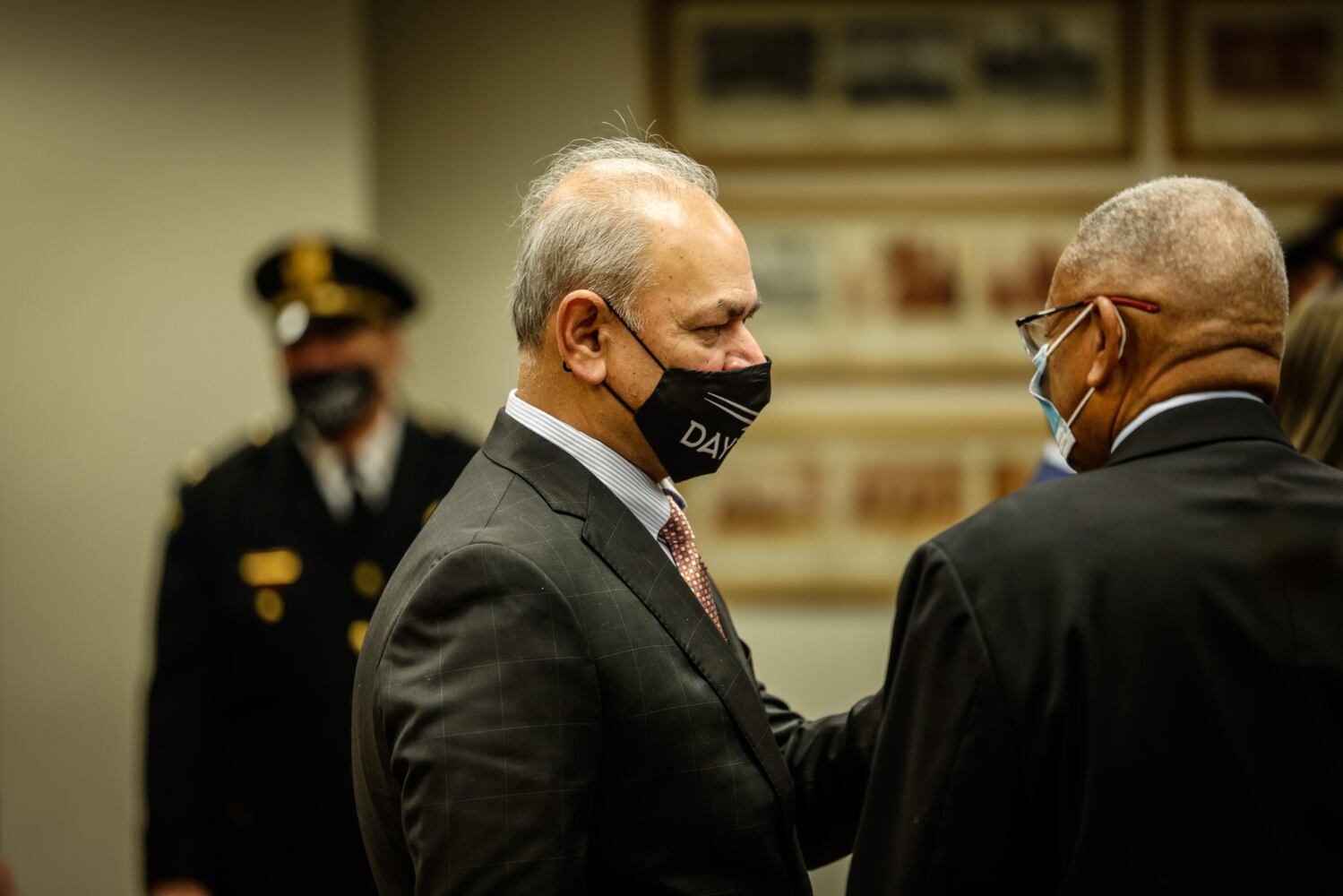 Swearing in ceremony Director and Chief of Police Kamran Afzal