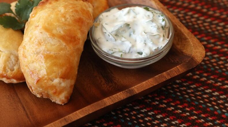 Empanadas with a cheese and veggie filling. (Anthony Souffle/Minneapolis Star Tribune/TNS)